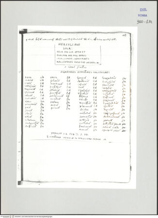 Vorderseite von Biblioteca Apostolica Vaticana [https://www.deutsche-digitale-bibliothek.de/content/lizenzen/rv-ez/] Codex Peiresc (Menestrier) nach dem Aantekenboekje des Philips van WingheAntike Inschriften - , bh520497_recto. Foto.