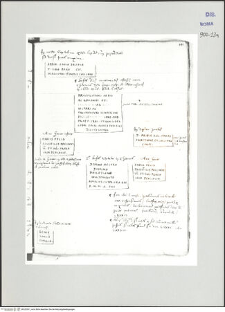 Vorderseite von Biblioteca Apostolica Vaticana [https://www.deutsche-digitale-bibliothek.de/content/lizenzen/rv-ez/] Codex Peiresc (Menestrier) nach dem Aantekenboekje des Philips van WingheAntike Inschriften und Grabplatten - , bh520501_recto. Foto.