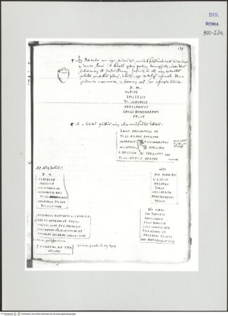 Vorderseite von Biblioteca Apostolica Vaticana [https://www.deutsche-digitale-bibliothek.de/content/lizenzen/rv-ez/] Codex Peiresc (Menestrier) nach dem Aantekenboekje des Philips van WingheAntike Inschriften und Grabplatten - , bh520505_recto. Foto.