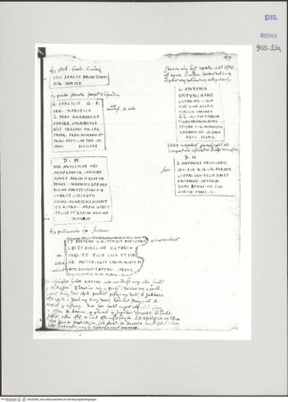 Vorderseite von Biblioteca Apostolica Vaticana [https://www.deutsche-digitale-bibliothek.de/content/lizenzen/rv-ez/] Codex Peiresc (Menestrier) nach dem Aantekenboekje des Philips van WingheAntike Inschriften und Grabplatten - , bh520509_recto. Foto.