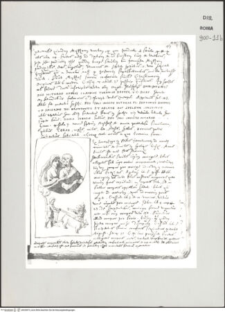 Vorderseite von Biblioteca Apostolica Vaticana [https://www.deutsche-digitale-bibliothek.de/content/lizenzen/rv-ez/] Codex Peiresc (Menestrier) nach dem Aantekenboekje des Philips van WingheGrabplatte eines Bauern - , bh520874_recto. Foto.