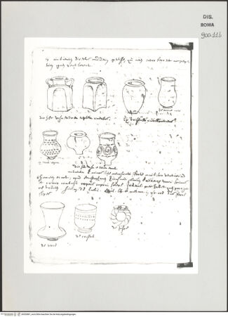 Vorderseite von Biblioteca Apostolica Vaticana [https://www.deutsche-digitale-bibliothek.de/content/lizenzen/rv-ez/] Codex Peiresc (Menestrier) nach dem Aantekenboekje des Philips van WingheAntike Gefäße - , bh520881_recto. Foto.