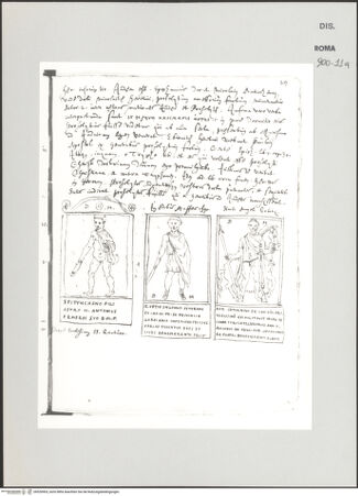 Vorderseite von Biblioteca Apostolica Vaticana [https://www.deutsche-digitale-bibliothek.de/content/lizenzen/rv-ez/] Codex Peiresc (Menestrier) nach dem Aantekenboekje des Philips van WingheGrabplatten - , bh520903_recto. Foto.