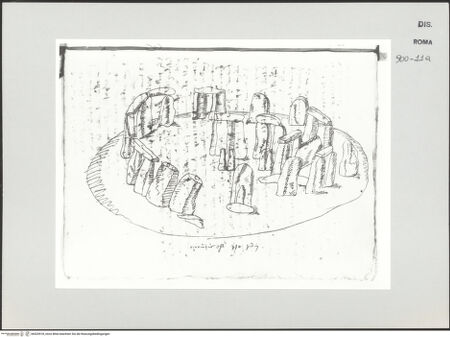 Vorderseite von Biblioteca Apostolica Vaticana [https://www.deutsche-digitale-bibliothek.de/content/lizenzen/rv-ez/] Codex Peiresc (Menestrier) nach dem Aantekenboekje des Philips van WingheStonehenge - , bh520918_recto. Foto.