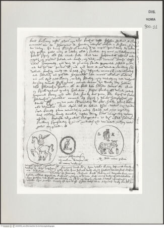 Vorderseite von Biblioteca Apostolica Vaticana [https://www.deutsche-digitale-bibliothek.de/content/lizenzen/rv-ez/] Codex Peiresc (Menestrier) nach dem Aantekenboekje des Philips van WingheAntike Siegel - , bh520950_recto. Foto.