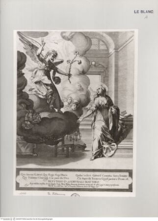 Vorderseite von Landesbildstelle Rheinland [http://creativecommons.org/publicdomain/mark/1.0/] Verkündigung - , bh520979. Foto.