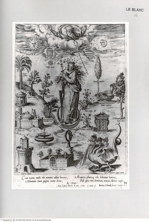 Vorderseite von Landesbildstelle Rheinland [http://creativecommons.org/publicdomain/mark/1.0/] Die heilige Jungfrau auf der Mondsichel (die unbefleckte Empfängnis) - , bh520983. Foto.