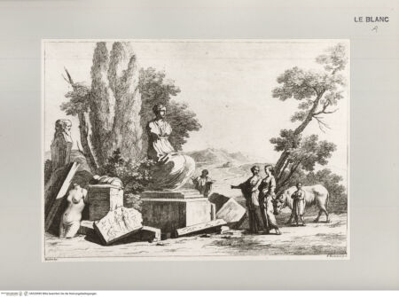 Vorderseite von Landesbildstelle Rheinland [http://creativecommons.org/publicdomain/mark/1.0/] Frauen besuchen antike Ruinen - , bh520985. Foto.