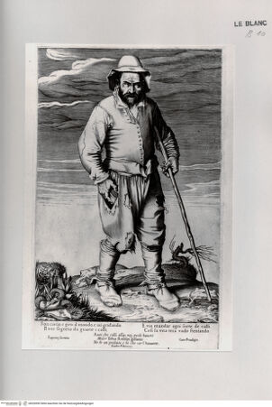 Vorderseite von Landesbildstelle Rheinland [http://creativecommons.org/publicdomain/mark/1.0/] Der blinde Hühneraugenheiler, aus einer Serie von 6 Blatt - , bh520992. Foto.