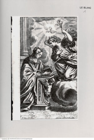 Vorderseite von Landesbildstelle Rheinland [http://creativecommons.org/publicdomain/mark/1.0/] Verkündigung - , bh520996. Foto.