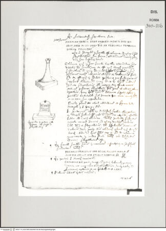 Vorderseite von Biblioteca Apostolica Vaticana [https://www.deutsche-digitale-bibliothek.de/content/lizenzen/rv-ez/] Codex Peiresc (Menestrier) nach dem Aantekenboekje des Philips van WingheInschriften und Urnen - , bh521114_recto. Foto.