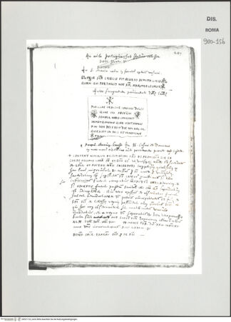 Vorderseite von Biblioteca Apostolica Vaticana [https://www.deutsche-digitale-bibliothek.de/content/lizenzen/rv-ez/] Codex Peiresc (Menestrier) nach dem Aantekenboekje des Philips van WingheGrabinschriften - , bh521123_recto. Foto.