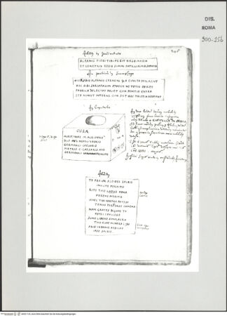 Vorderseite von Biblioteca Apostolica Vaticana [https://www.deutsche-digitale-bibliothek.de/content/lizenzen/rv-ez/] Codex Peiresc (Menestrier) nach dem Aantekenboekje des Philips van WingheGrabinschriften und sowie Graburne der Agrippina - , bh521125_recto. Foto.