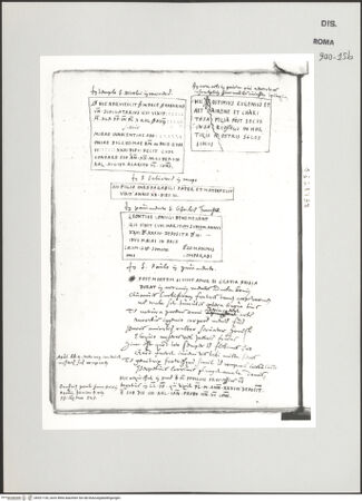 Vorderseite von Biblioteca Apostolica Vaticana [https://www.deutsche-digitale-bibliothek.de/content/lizenzen/rv-ez/] Codex Peiresc (Menestrier) nach dem Aantekenboekje des Philips van WingheGrabinschriften - , bh521130_recto. Foto.