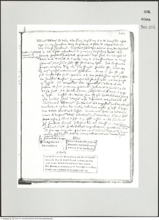 Vorderseite von Biblioteca Apostolica Vaticana [https://www.deutsche-digitale-bibliothek.de/content/lizenzen/rv-ez/] Codex Peiresc (Menestrier) nach dem Aantekenboekje des Philips van WingheInschriften aus San Paolo fuori le Mura und San Gregorio in Rom - , bh521131_recto. Foto.