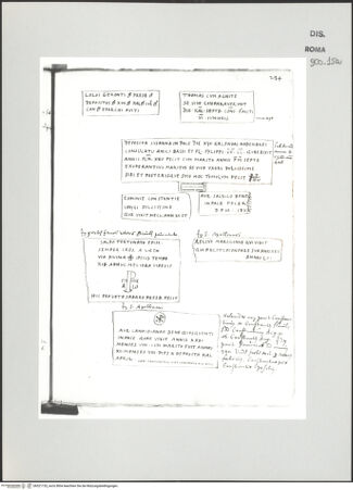 Vorderseite von Biblioteca Apostolica Vaticana [https://www.deutsche-digitale-bibliothek.de/content/lizenzen/rv-ez/] Codex Peiresc (Menestrier) nach dem Aantekenboekje des Philips van WingheGrabinschriften, u.a. aus Sant' Apollinare in Rom - , bh521153_recto. Foto.
