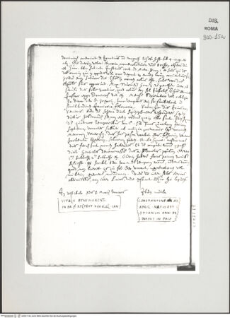 Vorderseite von Biblioteca Apostolica Vaticana [https://www.deutsche-digitale-bibliothek.de/content/lizenzen/rv-ez/] Codex Peiresc (Menestrier) nach dem Aantekenboekje des Philips van WingheGrabinschriften aus Santa Maria Maggiore - , bh521156_recto. Foto.