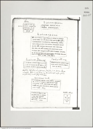 Vorderseite von Biblioteca Apostolica Vaticana [https://www.deutsche-digitale-bibliothek.de/content/lizenzen/rv-ez/] Codex Peiresc (Menestrier) nach dem Aantekenboekje des Philips van WingheMemorialinschriften - , bh521169_recto. Foto.