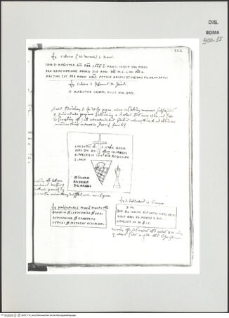 Vorderseite von Biblioteca Apostolica Vaticana [https://www.deutsche-digitale-bibliothek.de/content/lizenzen/rv-ez/] Codex Peiresc (Menestrier) nach dem Aantekenboekje des Philips van WingheGrabinschriften - , bh521176_recto. Foto.