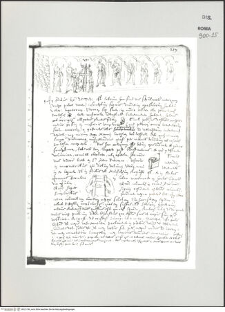 Vorderseite von Biblioteca Apostolica Vaticana [https://www.deutsche-digitale-bibliothek.de/content/lizenzen/rv-ez/] Codex Peiresc (Menestrier) nach dem Aantekenboekje des Philips van WingheSarkophagrelief mit Kreuzdarstellung - , bh521186_recto. Foto.