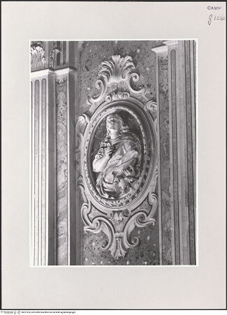 Vorderseite von ICCD [https://www.deutsche-digitale-bibliothek.de/content/lizenzen/rv-ez/] HeiligenporträtsDer Evangelist Johannes - Gesamtansicht, bh521655_recto. Foto.