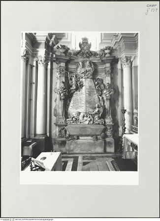 Vorderseite von ICCD [https://www.deutsche-digitale-bibliothek.de/content/lizenzen/rv-ez/] Grabmal der Kardinäle Francesco und Stefano Brancaccio - Gesamtansicht, bh521663_recto. Foto.