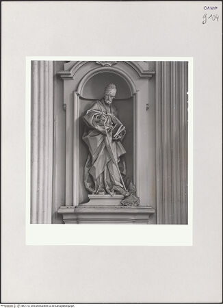Vorderseite von ICCD [https://www.deutsche-digitale-bibliothek.de/content/lizenzen/rv-ez/] Papst Gregor der Große - Gesamtansicht, bh521723_recto. Foto.