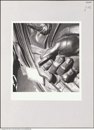 Vorderseite von ICCD [https://www.deutsche-digitale-bibliothek.de/content/lizenzen/rv-ez/] Die mildtätige Gabe des heiligen Thomas von Villanova - Detail: Münze, bh521730_recto. Foto.