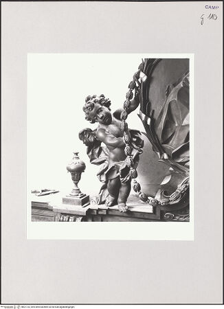 Vorderseite von ICCD [https://www.deutsche-digitale-bibliothek.de/content/lizenzen/rv-ez/] Der heilige Augustinus - Detail: Engel, bh521733_recto. Foto.