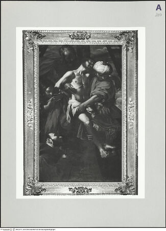 Vorderseite von Lensini, Fabio [https://www.deutsche-digitale-bibliothek.de/content/lizenzen/rv-ez/] Die Kreuzabnahme - , bh523151_recto. Foto.