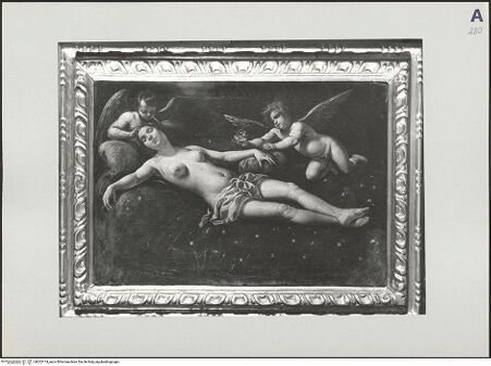 Vorderseite von Lensini, Fabio [https://www.deutsche-digitale-bibliothek.de/content/lizenzen/rv-ez/] Schlafende Venus - , bh523174_recto. Foto.