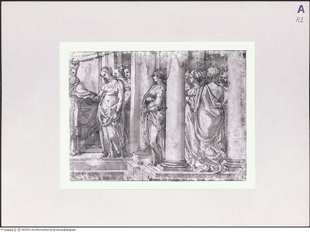 Vorderseite von Sotheby's [https://www.deutsche-digitale-bibliothek.de/content/lizenzen/rv-ez/] Hochzeit Mariens - Detail, bh523716_recto. Foto.