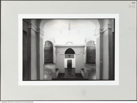 Vorderseite von Chemollo, Alessandra [https://www.deutsche-digitale-bibliothek.de/content/lizenzen/rv-ez/] San GirolamoSan Sepolcro - Unterkirche, Cappella del Santo Sepolcro, bh524755_recto. Foto: Chemollo, Alessandra.