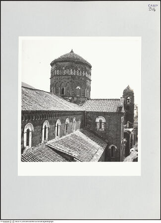 Vorderseite von Bibliotheca Hertziana [https://www.deutsche-digitale-bibliothek.de/content/lizenzen/rv-fz/] DuomoVierung und Kuppel - Langhausdach und Vierungskuppel, bh525115_recto. Foto: Schwarz, Heinrich Mathias.