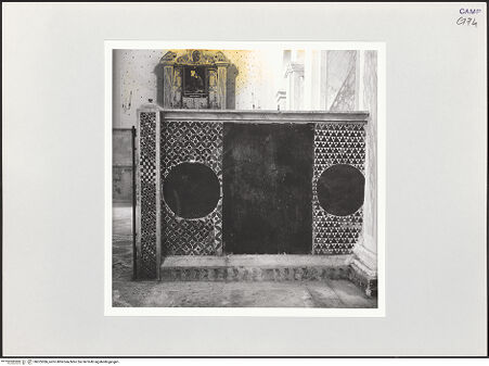 Vorderseite von Bibliotheca Hertziana [https://www.deutsche-digitale-bibliothek.de/content/lizenzen/rv-fz/] Detail, rechte Seite, bh525386_recto. Foto: Schwarz, Heinrich Mathias.