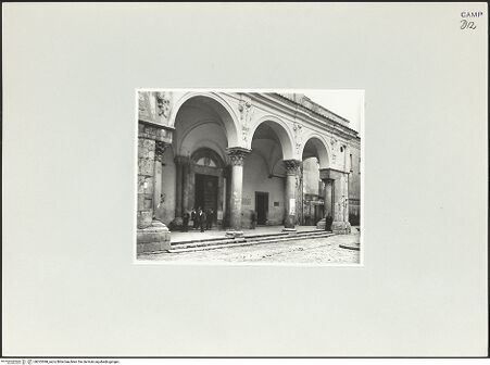 Vorderseite von Bibliotheca Hertziana [https://www.deutsche-digitale-bibliothek.de/content/lizenzen/rv-fz/] Duomo - Ansicht von Westen, bh525388_recto. Foto: Schwarz, Heinrich Mathias.