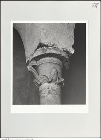 Vorderseite von Bibliotheca Hertziana [https://www.deutsche-digitale-bibliothek.de/content/lizenzen/rv-fz/] SkulpturKapitelle der Krypta - Gesamtansicht, bh525391_recto. Foto: Schwarz, Heinrich Mathias.