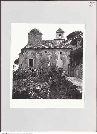 Vorderseite von Bibliotheca Hertziana [https://www.deutsche-digitale-bibliothek.de/content/lizenzen/rv-fz/] Santissima Annunziata - Ansicht von Norden, bh525405_recto. Foto: Schwarz, Heinrich Mathias.