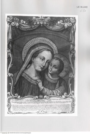 Vorderseite von Istituto Nazionale per la Grafica [http://creativecommons.org/publicdomain/mark/1.0/] Madonna del Buon Consiglio - , bh526089. Foto.