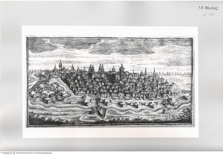 Vorderseite von Istituto Nazionale per la Grafica [http://creativecommons.org/publicdomain/mark/1.0/] Ansicht von Ferrara - , bh526100. Foto.