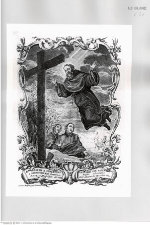 Vorderseite von Istituto Nazionale per la Grafica [http://creativecommons.org/publicdomain/mark/1.0/] Die Levitation des heiligen Joseph von Copertino - , bh526112. Foto.