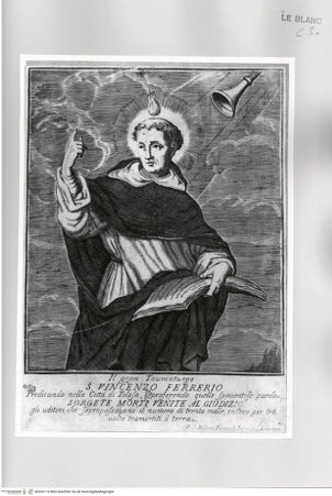 Vorderseite von Istituto Nazionale per la Grafica [http://creativecommons.org/publicdomain/mark/1.0/] Der heilige Vinzenz Ferrer predigt in Toulouse - , bh526114. Foto.