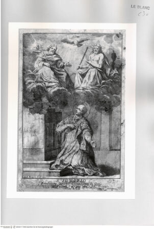 Vorderseite von Istituto Nazionale per la Grafica [http://creativecommons.org/publicdomain/mark/1.0/] Der heilige Ignatius - , bh526117. Foto.