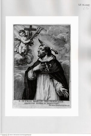 Vorderseite von Istituto Nazionale per la Grafica [http://creativecommons.org/publicdomain/mark/1.0/] Der heilige Petrus Martyr - , bh526121. Foto.