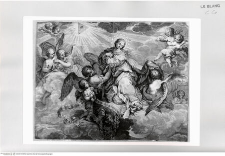 Vorderseite von Istituto Nazionale per la Grafica [http://creativecommons.org/publicdomain/mark/1.0/] Die unbefleckte Empfängnis - , bh526125. Foto.