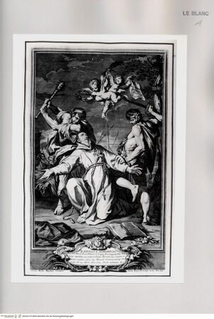 Vorderseite von Istituto Nazionale per la Grafica [http://creativecommons.org/publicdomain/mark/1.0/] Die Marter des seligen Fidelis von Sigmaringen - , bh526133. Foto.