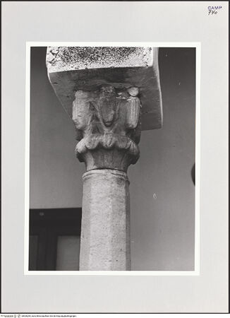 Vorderseite von Bibliotheca Hertziana [https://www.deutsche-digitale-bibliothek.de/content/lizenzen/rv-fz/] Frontalansicht, bh526284_recto. Foto: Schwarz, Heinrich Mathias.