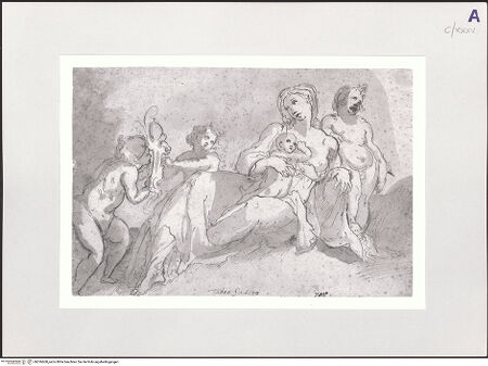 Vorderseite von Staatliche Graphische Sammlung [https://www.deutsche-digitale-bibliothek.de/content/lizenzen/rv-ez/] Madonna - , bh526608_recto. Foto.