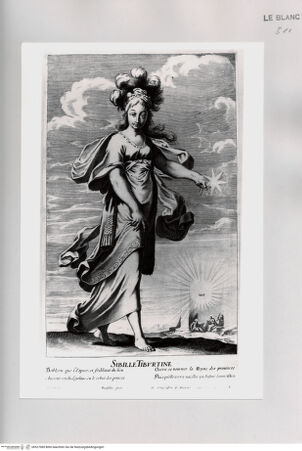 Vorderseite von Istituto Nazionale per la Grafica [http://creativecommons.org/publicdomain/mark/1.0/] Die zwölf SibyllenTafel 2: "Sibille Tiburtine" - , bh527085. Foto.