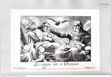 Vorderseite von Istituto Nazionale per la Grafica [http://creativecommons.org/publicdomain/mark/1.0/] Trinità - , bh527644. Foto.